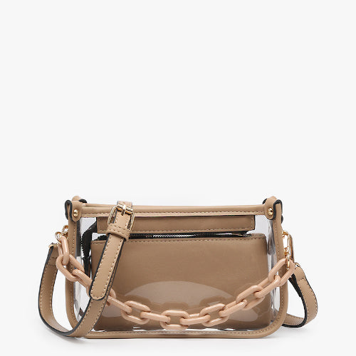 jessica clear crossbody