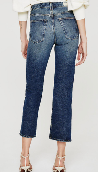 Mango wide leg cropped jeans in ecru