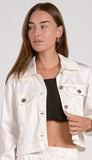 Crop Button Jacket