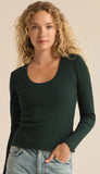 Sirena Rib Long Sleeve Tee