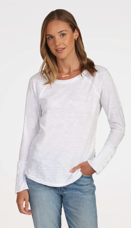 Slvless Boat Neck Rib Knit Top