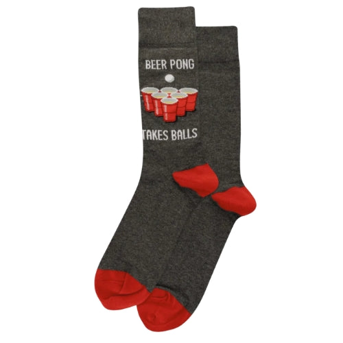 Men's Beer Pong Crew Socks