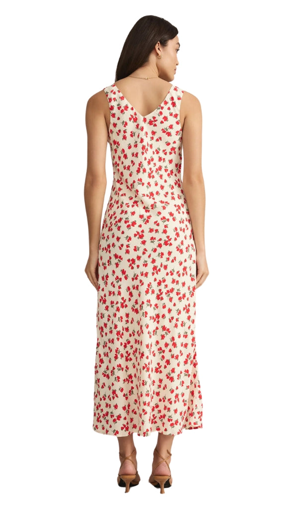 Hana La Rosa Ditsy Maxi Dress