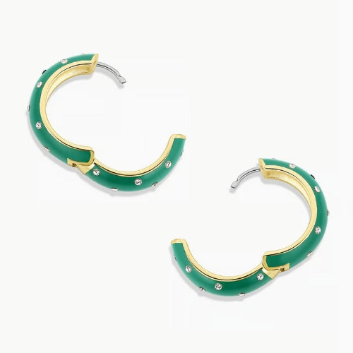 Noel Enamel Shimmer Hoops