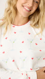 Long Sleeve PJ Top - Happy Hour