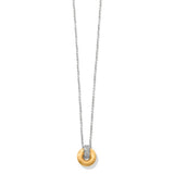 Meridian Geo Round Mini Necklace