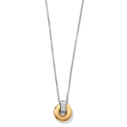 Meridian Geo Round Mini Necklace