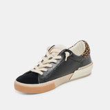 Zina Plush-Sneaker - Zina2 - Black Multi Woven