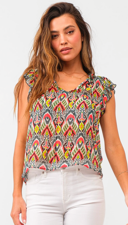 Ullie Keyhole Top