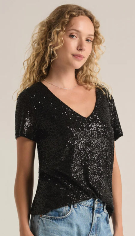 Shimmer Sweater Tee