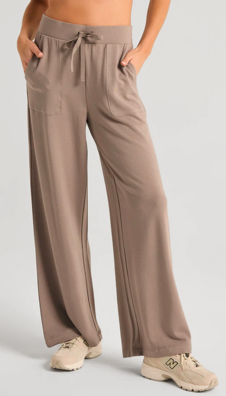 30.5" Crepe Wide Leg Pant