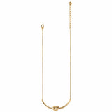 Interlok Single Knot Gold Necklace