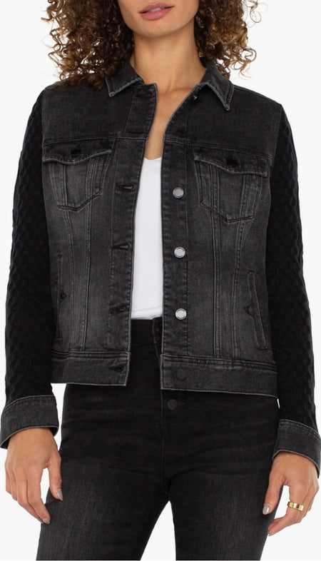 Classic Denim Jacket with Pockets