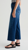 Saige Wide Leg Crop - Plume