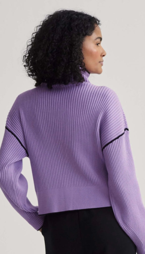 Carmen Rib Knit Zip Through