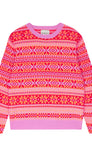 Tonal Fairisle Crew