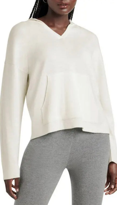 Long Sleeve V Neck Colorblock Sweater