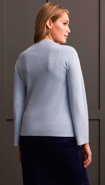 Long Sleeve Funnel Neck Sweater