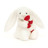 Bashful Bunny With Candy Cane