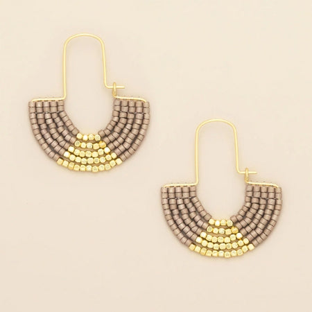 Meridian Lumens Nexus Gold Earrings