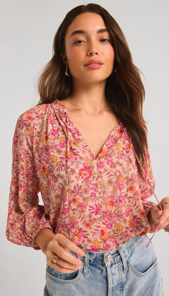 Carine Lima Floral Top