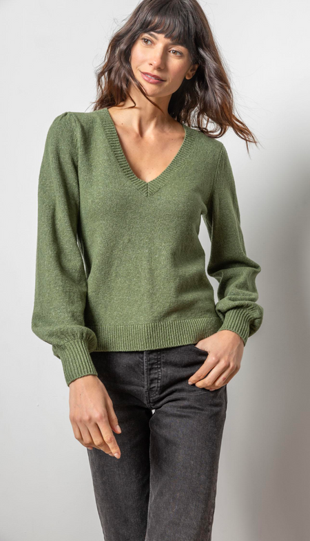 Long Sleeve Crew Neck Colorblock Sweater