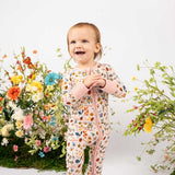 Garden Friends Convertible Romper 3-6M