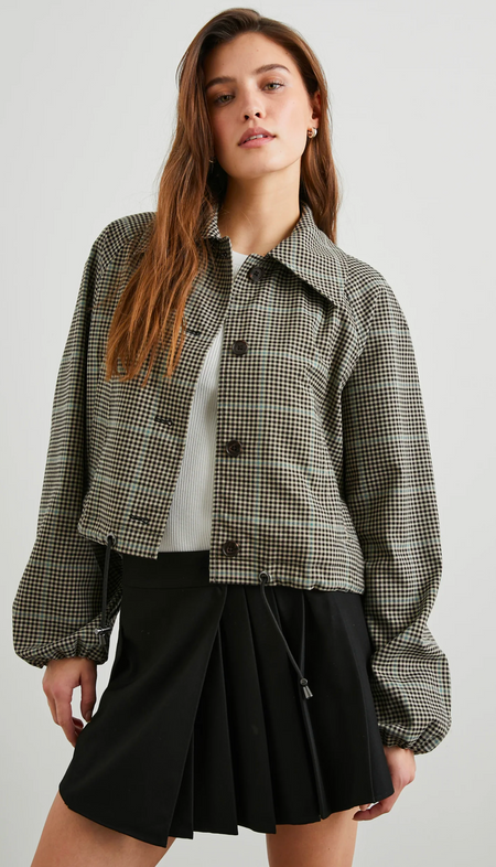 Crop Button Jacket