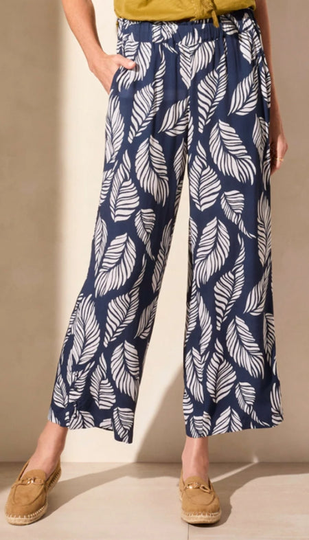 Wonderstretch Wide Leg Crop Pant