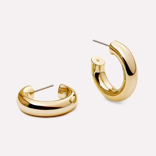 Small Gold Hoop Earrings