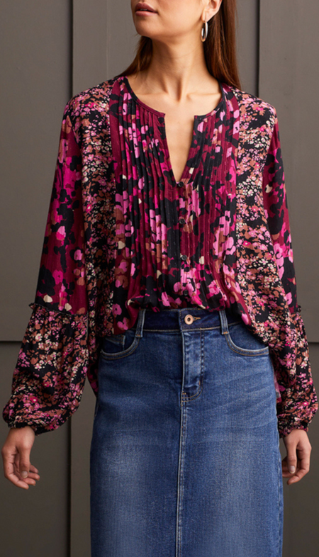 Carine Lima Floral Top