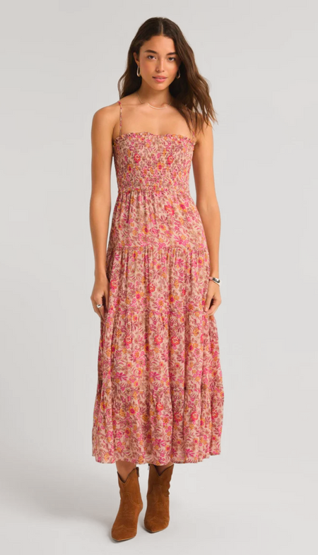 Sleeveless Twofer Maxi Dress