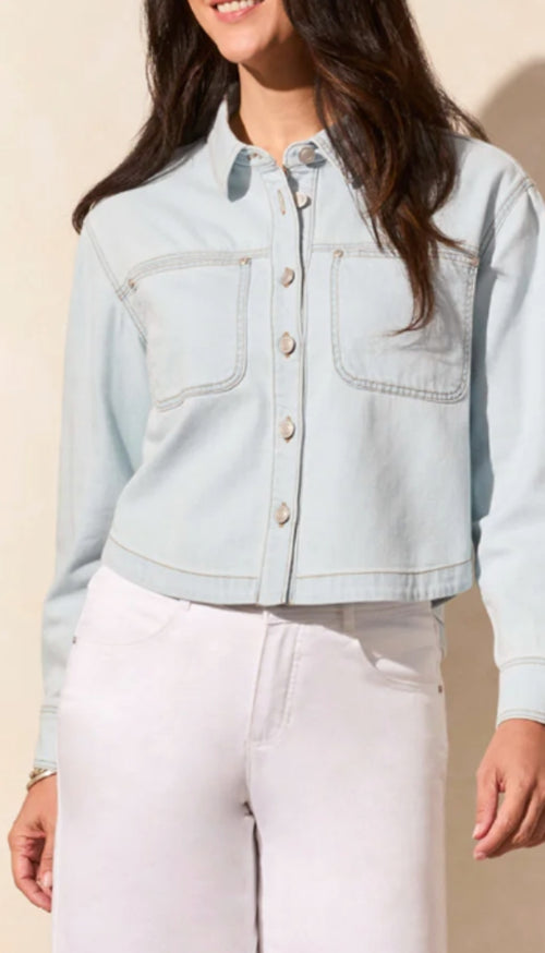 Light Denim Overshirt