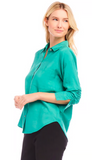 Ruched Sleeve Shirt