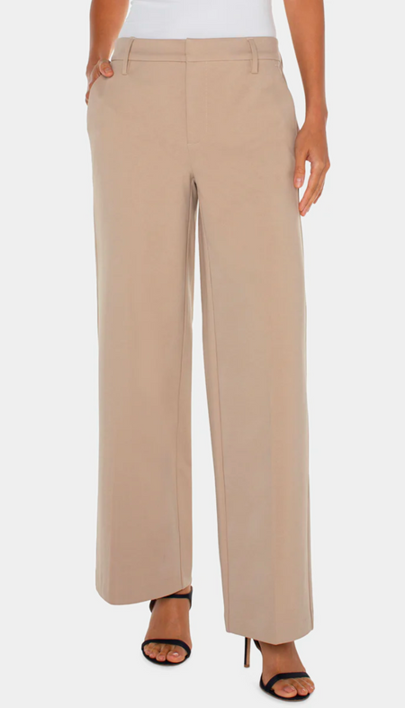 Comfort Stretch Fly Wide Leg Pants