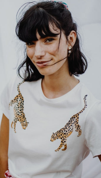 Twins Leopard T-Shirt