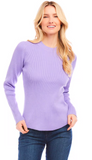 Ribbed Long Sleeve Sweater