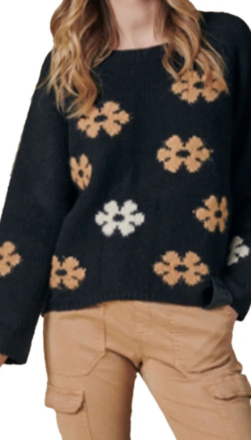 Isabella Flower Sweater