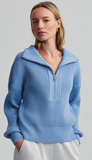 Janie Half Zip Knit