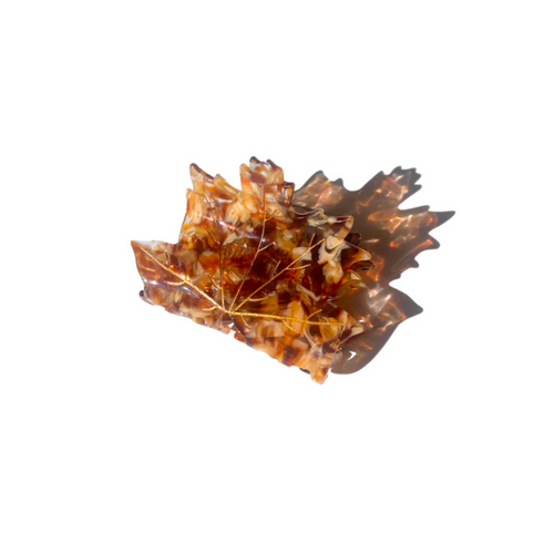 Hair Clip - Maple Leaf