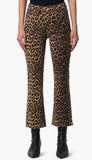 Anika-Mid Rise Crop Flare -Leopard