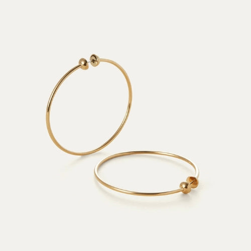 Icon Hoop Earrings - Medium