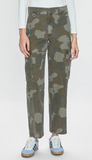 Addie High Rise Cargo Trouser - Camo