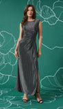 Side Draped Gown