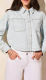 Light Denim Overshirt