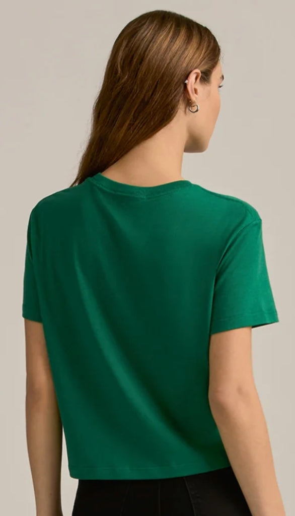 Cropped Collegiate Tee