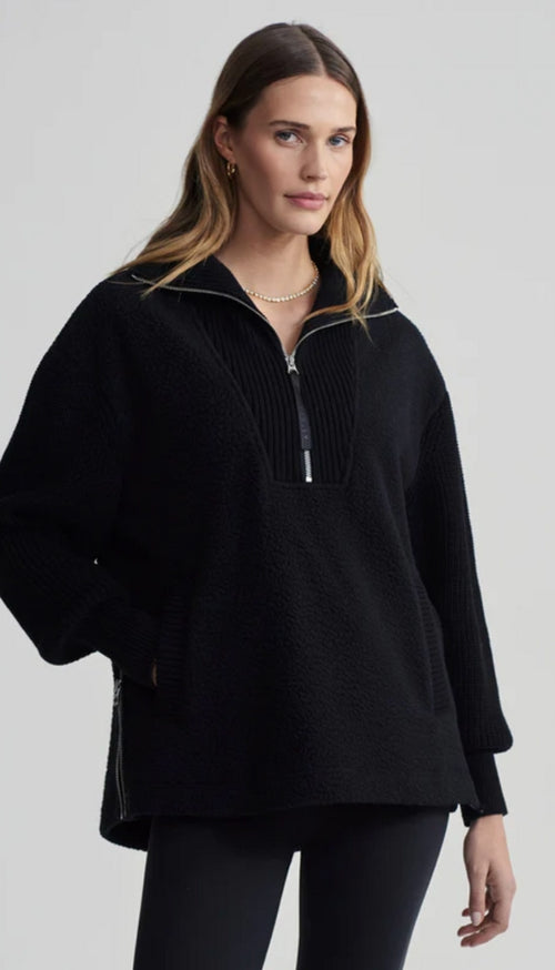 Theresa Half Zip Fleece Combo