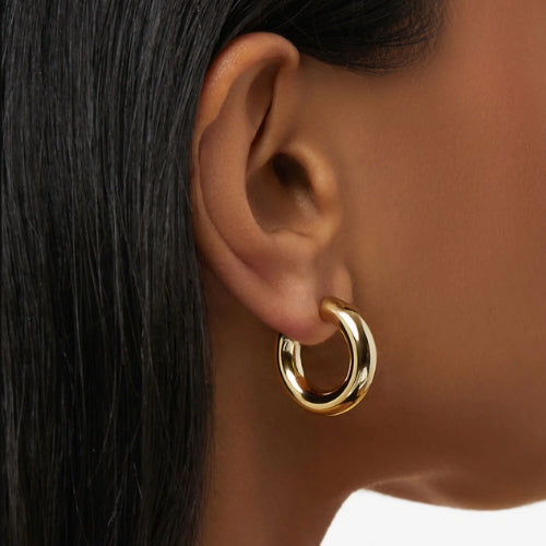 Small Gold Hoop Earrings