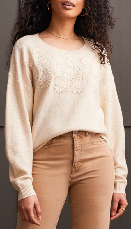 Long Sleeve Mock Neck Sweater