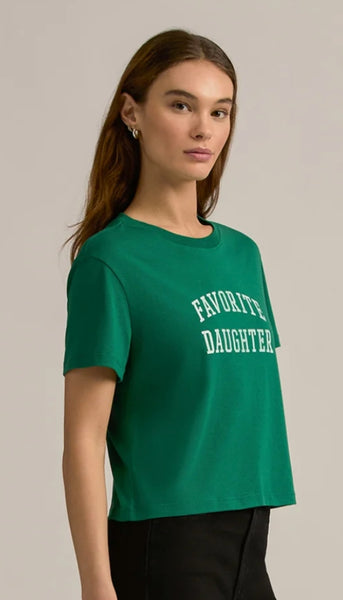 Cropped Collegiate Tee